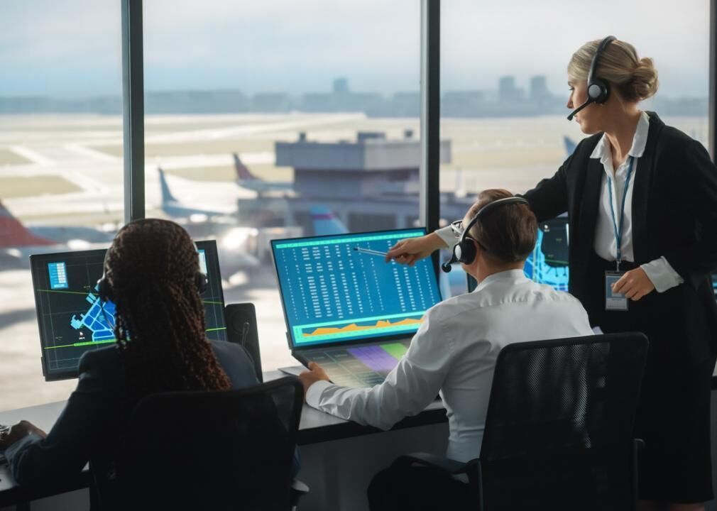 #6. Air traffic controllers